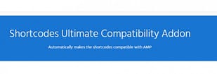 Shortcodes Ultimate for AMP