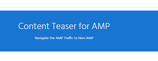Content Teaser for AMP