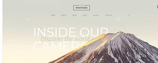 The Photorx - Photo Studio Clean Functional Joomla Template