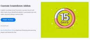 Custom Countdown Addon MotoPress