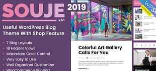 Souje - Personal WordPress Blog