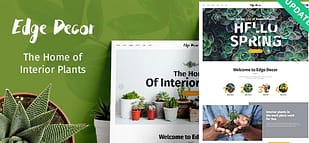 Edge Decor | A Modern Gardening & Landscaping WordPress Theme