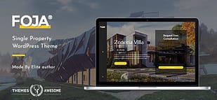 Foja | Single Property WordPress Theme