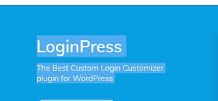 LoginPress - Free