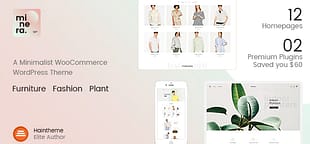 Minera - Minimalist WooCommerce WordPress