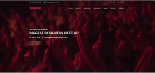 Sparrk - Event PSD Template