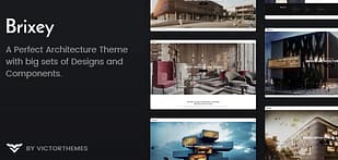 Brixey - Responsive Architecture WordPress Theme