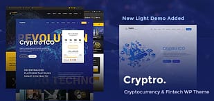 Cryptro - Cryptocurrency, Blockchain , Bitcoin & Financial Technology