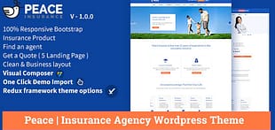 Peace - Insurance Agency WordPress