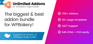 Unlimited Addons for WPBakery
