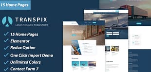 Transpix - Logistics Warehouse WordPress