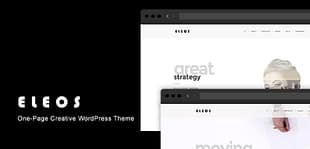 Eleos - One-Page Creative WordPress Theme