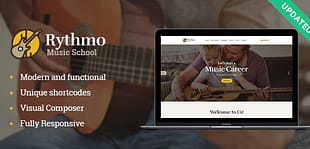 Rythmo | Music School WordPress