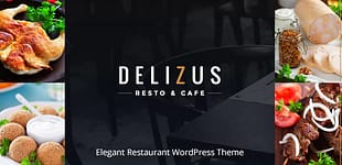 Delizus | Restaurant Cafe WordPress Theme