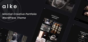 Alke - Minimal Creative Portfolio