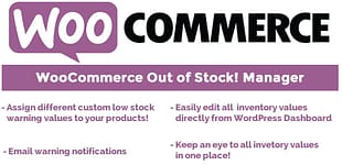 WooCommerce Out of Stock! Manager