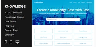 Responsive Knowledge Base & FAQ