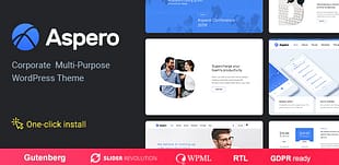 Aspero - Business WordPress Theme