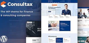 Consultax - Financial & Consulting WordPress Theme