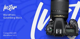 Instagram block for WordPress