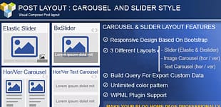 PW Carousel/Slider Post Layout