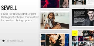 Sewell - Photography WordPress Theme