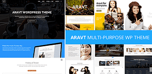 Aravt - Creative MultiPurpose WordPress