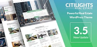 CitiLights - Real Estate WordPress Theme