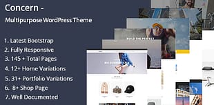 Concern - Multipurpose and Portfolio WordPress