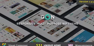 Gon | Responsive Multi-Purpose WordPress