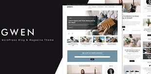 Gwen - Creative Personal WordPress