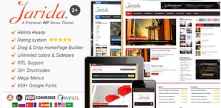 Jarida - Responsive WordPress News