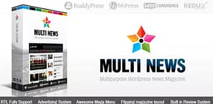 Multinews - Multi-purpose WordPress News