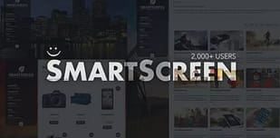 SmartScreen fullscreen responsive WordPress