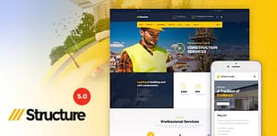 Structure - Construction WordPress Theme