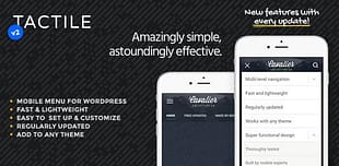 Tactile: WordPress Mobile Menu