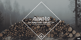 Navara - WordPress Single Page Theme