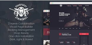 SharpShot - Responsive WordPress Theme