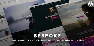 Bespoke - Onepage Creative WordPress