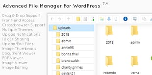 File Manager Plugin For WordPress