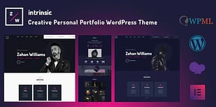 Intrinsic - Creative Personal Portfolio