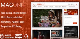 MagOne -­ Responsive Magazine &