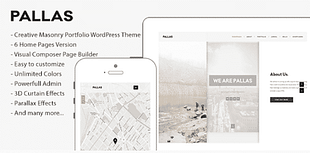 Pallas - Creative Multi-Purpose WordPress