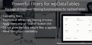 Powerful Filters for wpDataTables -