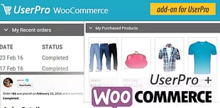 UserPro - WooCommerce Integration