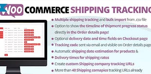 WooCommerce Shipping Tracking