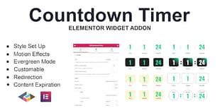 Countdown Timer Elementor Page Builder Addon