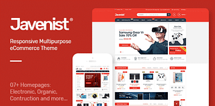 Javenist - Multipurpose eCommerce WordPress Theme