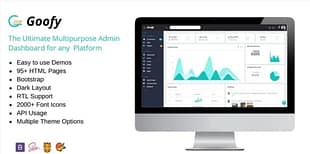 Goofy - Multipurpose Bootstrap Admin