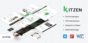 Kitzen - Modern Kitchen HTML